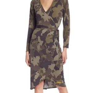 Joe Fresh Camo Style Wrap Dress